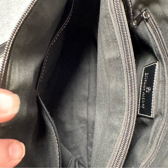 Etienne Aigner Black Leather Shoulder Bag - Picture 8 of 11